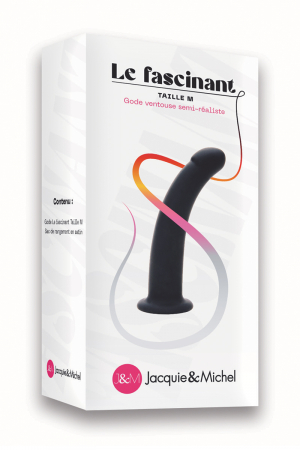 Gode ventouse Le fascinant taille M – Jacquie et Michel - Vibromasse