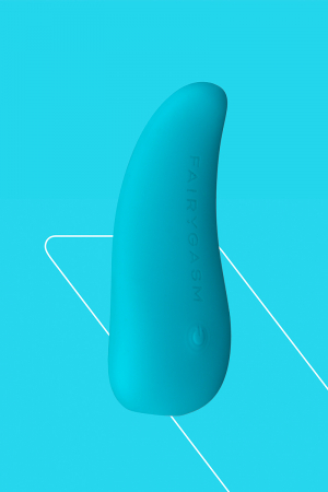 Mini vibro rechargeable ThrillLeaf bleu – FairyGasm - Vibromasse
