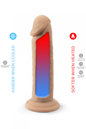 Gode Real Skin Model 2 flesh 15,4 cm – SilexD - Vibromasse
