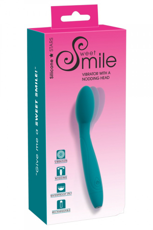 Vibro à tête oscillante – Sweet Smile - Vibromasse