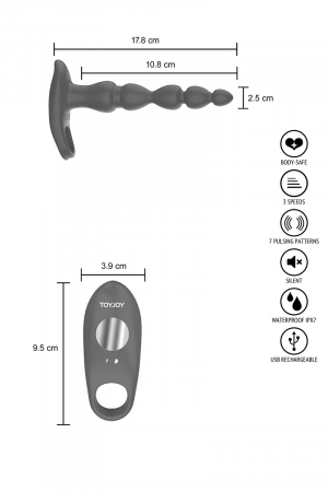Vibro pour double pénétration Elixer - Vibromasse